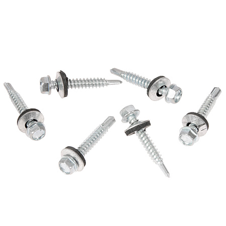 Саморезы кровельные BROZEX 5,5*38 цинк (10кг) промтара *10