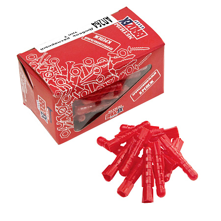 Дюбель распорный тип Т  6*35 (80шт) коробка BROZEX *10