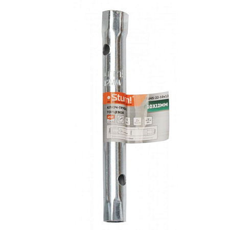 Ключ торцевой трубчатый 10х12мм цинк (арт.1045-22-10х12) STURM *1/200