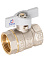 Кран шаровый 3/4" (Ø20) М/М бабочка СТМ (СТАНДАРТ) CWFFB034 (аналог ЗФ772) *1/15/120