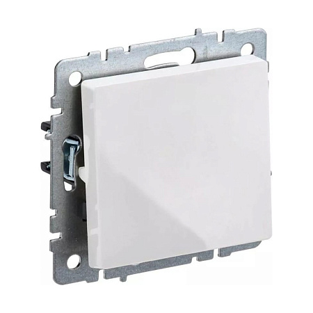 Механизм выключателя "BRITE" 1кл. белый IEK BR-V10-0-10-K01  *10