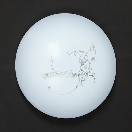 Светильник светодиодный акриловый 270мм 24W 8008/12W*2 010LED3 р.(теп.и хол.свет,смеш)б/пS=10м2VERNER LIGHTING *1/10