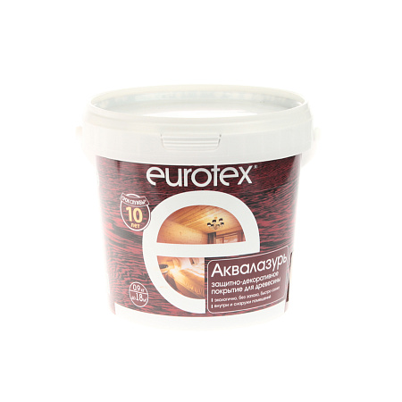 Защитно-декоративное покрытие для древесины акриловое дуб 0,9 кг Eurotex *1/6/384