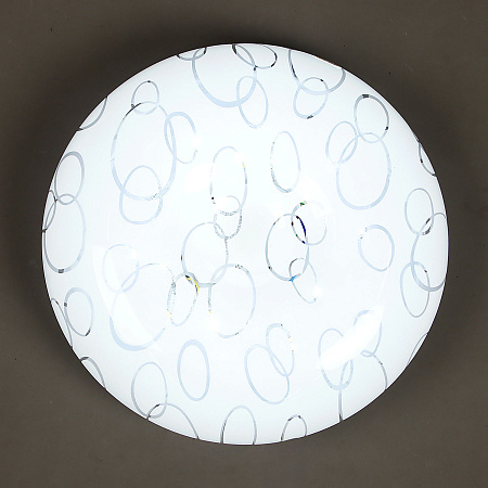 Светильник светодиодный акриловый 270мм 24W 8013/12W*2 3121 LED 3р(т.и хол.свет,смеш)б/п S=10м2VERNER LIGHTING *1/20
