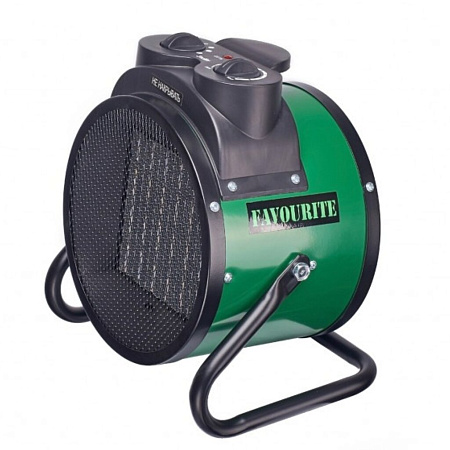 Пушка тепловая электрическая  3кВт 218м3/ч S-40м2 керамический круглая TSE-3000R FAVOURITE *1/8