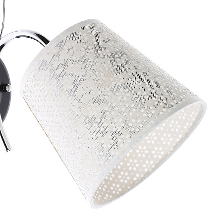 Бра N1944/1W BK+CH E27 1*40Вт (250*280*160)  VERNER LIGHTING *1