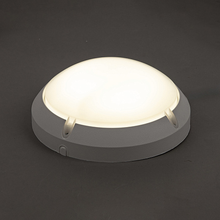 Светильник накладной светодиодный 7Вт 4.0K 520Лм IP65 круг белый датч.движ ОНЛАЙТ 71622 *1/32