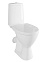 Унитаз-компакт JUST 031, 3/6 с кр.термопл.Lift, (S-KO-JUS031-3/6-PL-w)  Cersanit *1/12
