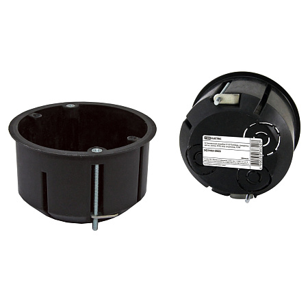Коробка установочная  СП D73х45мм саморезы, мет.лапки, IP20 TDM SQ1403-0909 инд.штрихкод*10/160