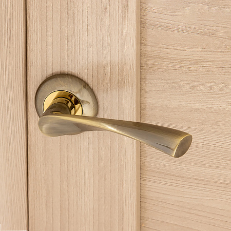 Ручка раздельная БРОНЗА H-14023-A-AB Code Deco *1/18