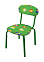 Стульчик детский с мягк. сид. выс.29см, каркас- металл.труба СТУ5 ("Ника" Ижевск) *1/4