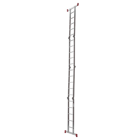 Лестница многофункциональная трансформер алюм. 4х5ступ.,общ.дл.5,56м,max нагр150кг 2320405 "НВ" *1