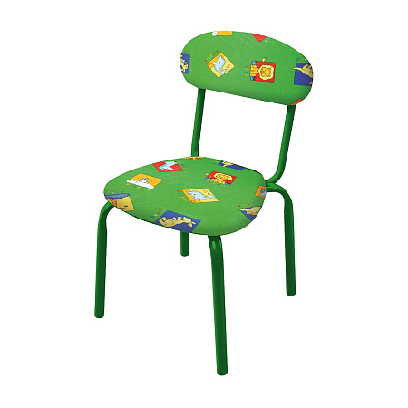 Стульчик детский с мягк. сид. выс.29см, каркас- металл.труба СТУ5 ("Ника" Ижевск) *1/4