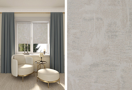 Штора рулонная Марко светло-серый 61,5*175 ГП Легранд *1/6