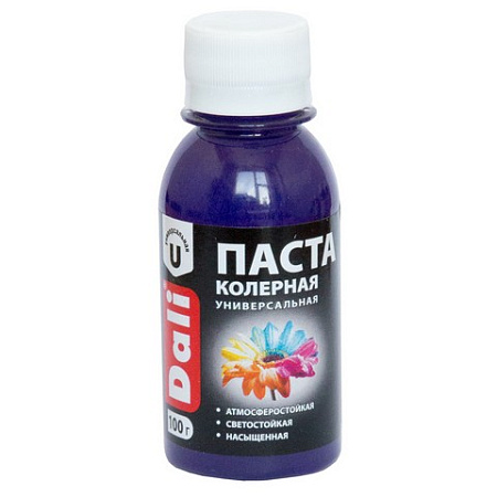 Колер паста сиреневый 0,1 кг ДАЛИ *8/48