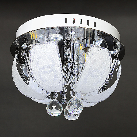 Люстра Y0596/3+3 CH Е14 3*40Вт +3*3Вт ( h=200; d=300)  VERNER LIGHTING *1