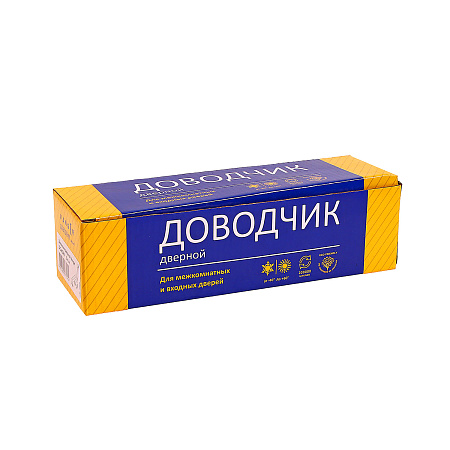 Доводчик для дверей от 45кг до 65кг DC-65-BL черный Vanger *1/10