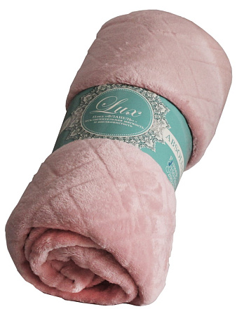 Плед 150*200см фланель w-плетёнка розовый TF FNC PI2 1520 Absolute *1