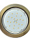 Светильник встраиваемый GX53 H4 Ecola без рефлектора Черненая бронза FN53H4ECB *10/50
