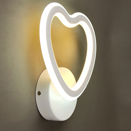 Бра YT081/1W  WT 18W LED 220V 3000K-6,500К 2 режима (h-65; w-230; l-255)   *1