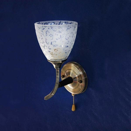 Бра K1590/1W     Кружева    1*60W E27  220V  (h=300, w=140, l=140)   VERNER LIGHTING *1