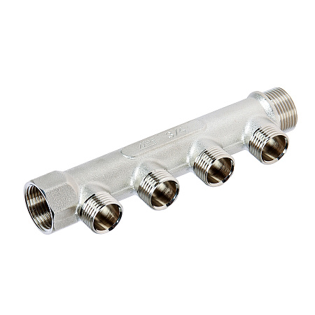 Коллектор 4 выхода 3/4"(Ø20) х 1/2"(Ø15) М/П/П/П/П/П MPF (ИС.071058) MP-У *1/30