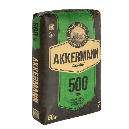 Цемент 50 кг ЦЕМII/А-И 42,5Н(ПЦ500) Стретч-Бег AKKERMANN *30