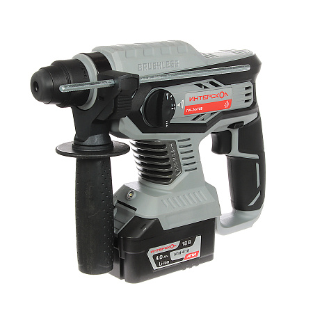 Перфоратор аккум. 18В 0-1400об/мин 0-5300уд/мин 2,2Дж1аккум 4АчЗУ АПИкейсБ/Щ ПА-24/18В ИНТЕРСКОЛ*1/5