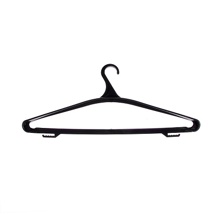 Плечики-вешалка для одежды пластм. р-р 48-50/р-р 52-54 ("Полимер" Ирбит) *1/60