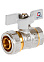 Кран шаровый 20х1/2"(Ø15) цанга/мама бабочка CTM (СТАНДАРТ) CWPF1220 *1/20