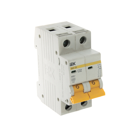 Авт.выкл. IEK ВА47-29 32А/2П 4,5кА х-ка С MVA20-2-032-С  *6/72