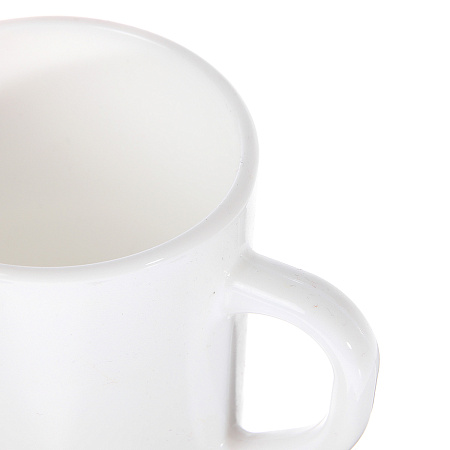 Кружка стекло 290мл "Zelie/Opal" Белый P2556/L6532E/L6532 "Luminarc" *6/36