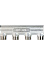 Коллектор 4 выхода 3/4"(Ø20) х 1/2"(Ø15) М/П/П/П/П/П MPF (ИС.071058) MP-У *1/30