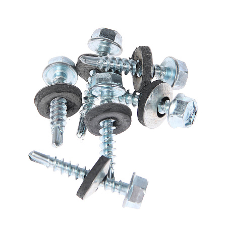 Саморезы кровельные BROZEX 4,8*29 цинк (10кг) промтара *10