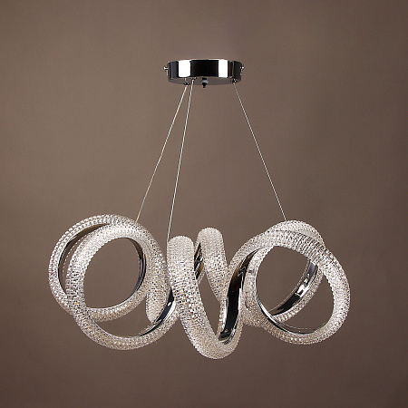 Люстра 9232/140W Chrome  530 мм 3 реж., пульт S=20м2  VERNER LIGHTING *1