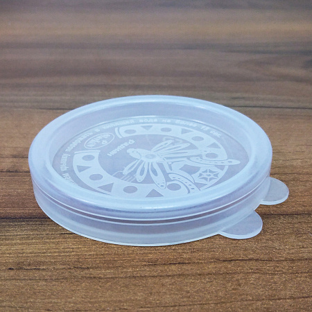 Крышки для стекл. банок с горлов.d82мм полиэт. д/Консерв. Плотные "Лайт" КОМПЛЕКТ 10ШТ "Радиан"*1/20