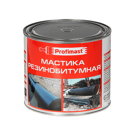Мастика резинобитумная  2 л/ 1,8 кг PROFIMAST *1/6/240