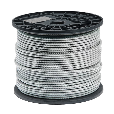 Трос стальной в оплетке 3/4мм (200м) *200