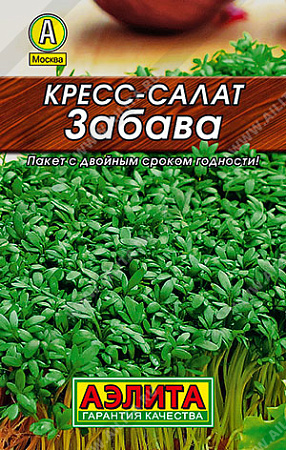 Семена Кресс-салат Забава 1гр Аэлита Лидер *10/500