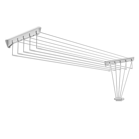 Сушилка для белья потол./настенная "Лиана" 5-рядн.,шир.1,8м,дл.суш.пол.9м Бел.СНП1,8 *1/5