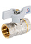 Кран шаровый 1/2" (Ø15) М/М бабочка СТМ (СТАНДАРТ) CWFFB012 (аналог ЗФ766) *1/25/200