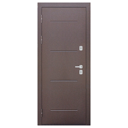Дверь металлическая 11 см ISOTERMA Медный антик Астана Милки 960х2050 ЛЕВАЯ ТЕРМОРАЗРЫВ *1