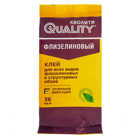 Клей для обоев флизелиновый 200г Кволити  36м2  *30