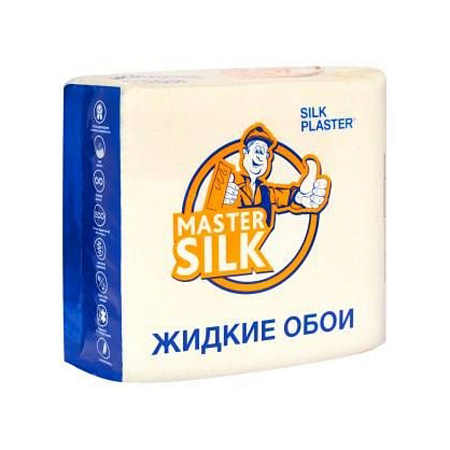 Обои  жидкие MASTER SILK (Шелк.декор.штукатурка) MS-112  светло-бежевый  *6шт