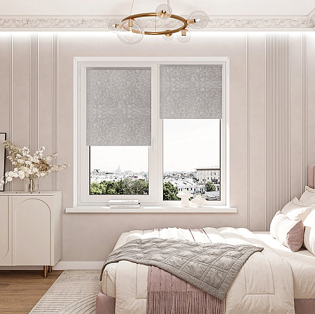 Штора рулонная Леона светло-серый 47*175 Легранд *1/6