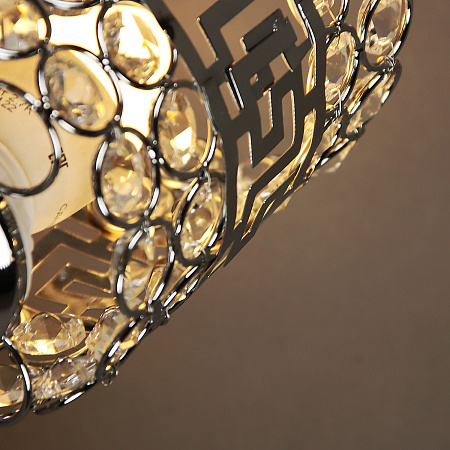 Бра N1916/2W CH E27 2*40Вт (230*150*450)  VERNER LIGHTING *1