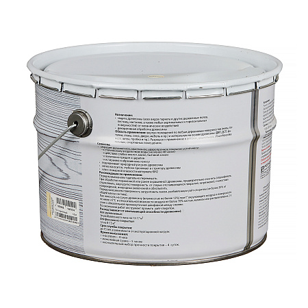 Лак алкидно-уретановый паркетный глянцевый 10 л Eurotex - Premium *1/55