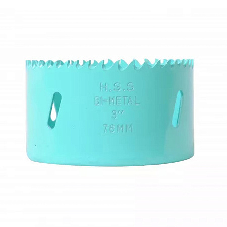 Коронка по металлу/дерево/пластик 76мм биметаллическая (1090-04-BI-76) Sturm *1/10