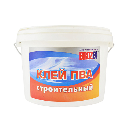 Клей ПВА  строительный 2,5кг  BROZEX  *4/168