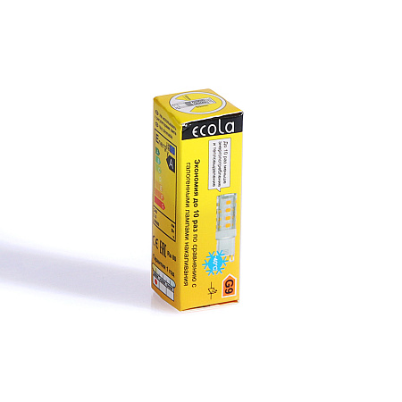 Лампа светодиодная капсульная 3,0W-220V G9 2.7K теплый Ecola 50x16 G9RW30ELC *10/100